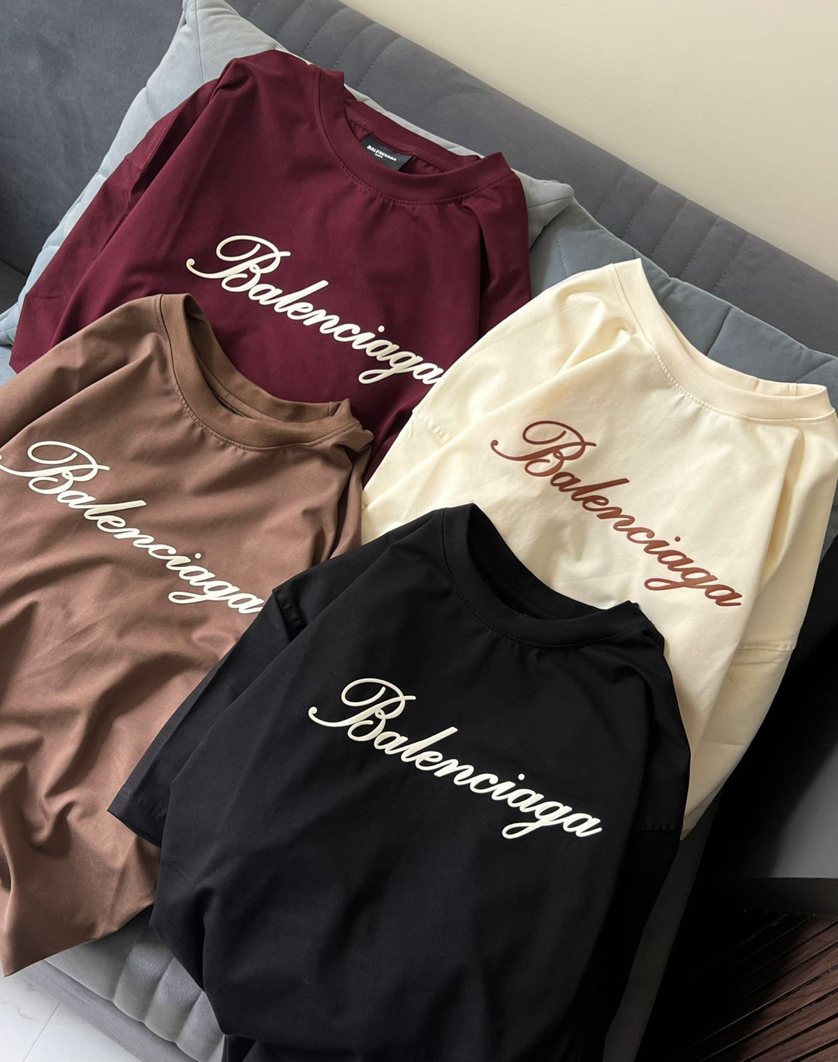 Plus Size Cursive Script Typography T-Shirt