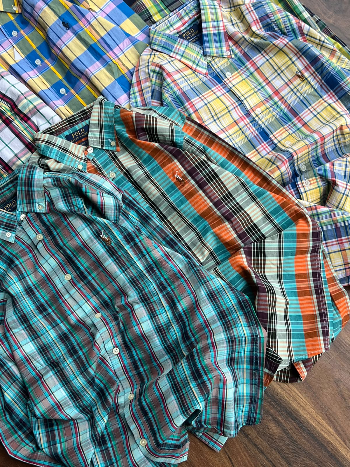 Polo Ralph Lauren Signature Madras Plaid Checked Cotton Shirt